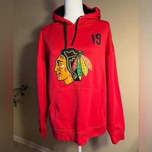 VGUC Hoodie Sweatshirt: Chicago Blackhawks Jonathan Toews Pullover Hoodie